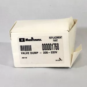 Manitowoc Ice 000001768 Water Dump Valve, 208-230V, 50-60HZ