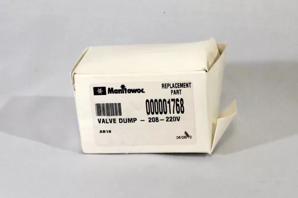 Manitowoc Ice 000001768 Water Dump Valve, 208-230V, 50-60HZ