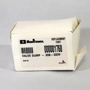 Manitowoc Ice 000001768 Water Dump Valve, 208-230V, 50-60HZ