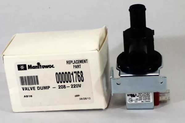 Manitowoc Ice 000001768 Water Dump Valve, 208-230V, 50-60HZ