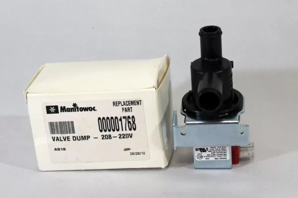 Manitowoc Ice 000001768 Water Dump Valve, 208-230V, 50-60HZ