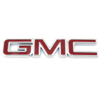OEM New Rear Liftgate GMC Logo Emblem Nameplate Red 15-17 GMC Yukon 23459667 Fits Acadia (2017 - 2019)
