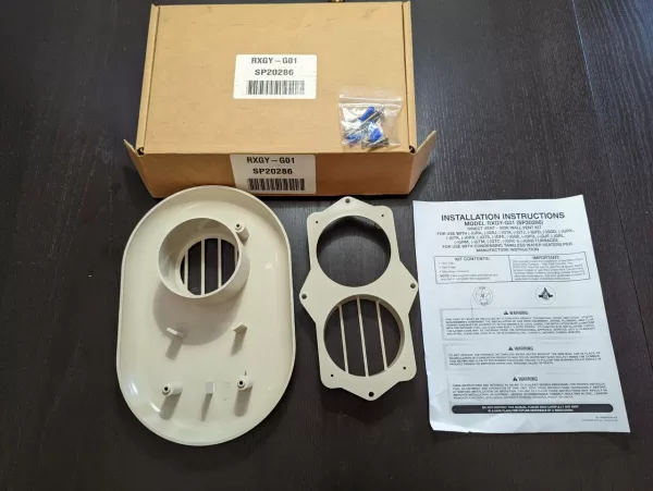 SP20286 Horizontal Vent Termination for 3-Inch PVC RXGY-G01