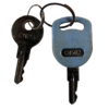 2 Adrian Steel Keys: CH751 & CH502 brand cabinet key replacement