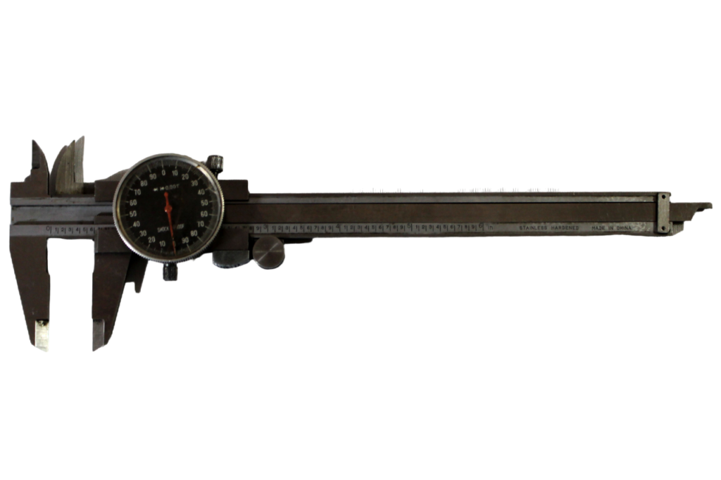 Stalwart 0-6 Inch Dial Caliper – Stainless Steel, Shockproof, With Plastic Case, For Precision Measuring