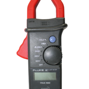 Fluke 32 Digital Clamp Meter With Leads And Case