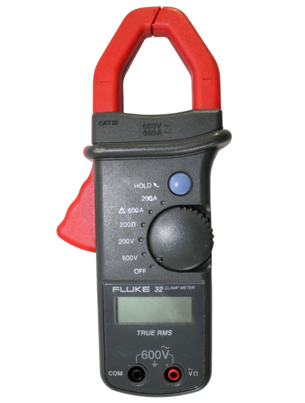 Fluke 32 Digital Clamp Meter With Leads And Case