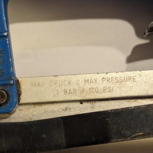 Josef Kihlberg 777L Pneumatic Plier Stapler JK20T Max Bar-7, Max Press. 100PSI 751429