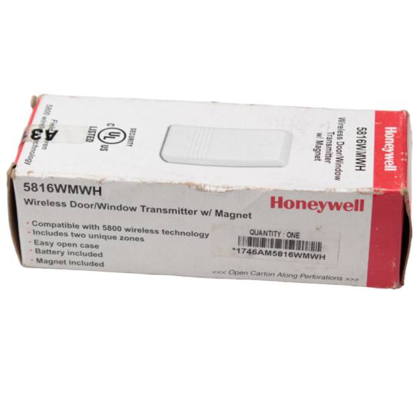 Honeywell 5816WMWH White Door and Window Transmitter with Magnet