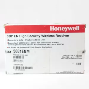 Honeywell 5881EN High Security Wireless Receiver 5881ENM Up to 16 zones
