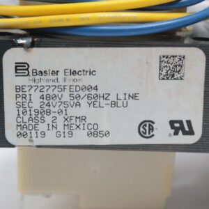 Basler Electric BE772775FED004 Lennox 42W94 Transformer