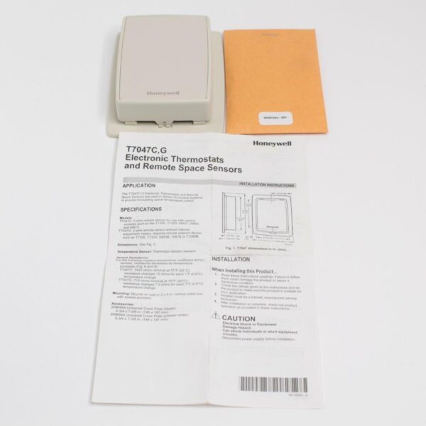 Honeywell T7047C2007 Electronic Thermostat Sensor