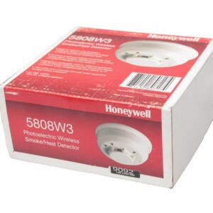 Honeywell 5808W3 Photoelectronic Smoke And Heat Detector