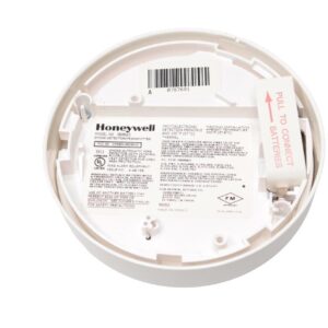 Honeywell 5808W3 Photoelectronic Smoke And Heat Detector