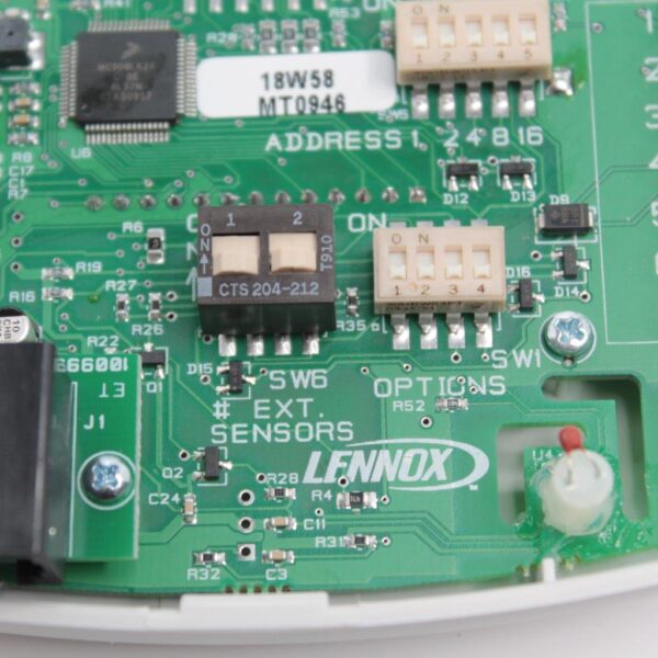 Lennox 18W58 100939-04 Comfort Sensor, Zone, Temperature Display