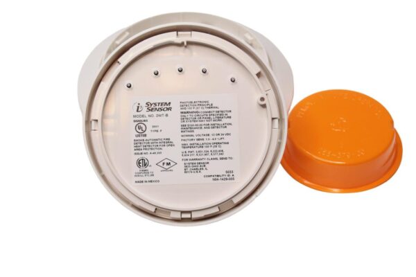 System Sensor 2WT-B I3 2-Wire Plug-In Photoelectric Smoke Detector with Base 135F Thermal