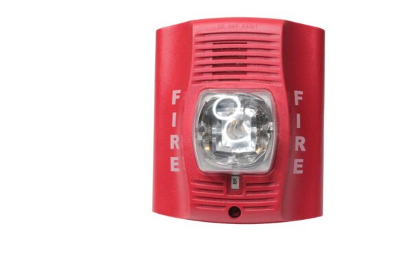 System Sensor P2RHK 2-Wire Horn Strobe, High cd, Red, Outdoor