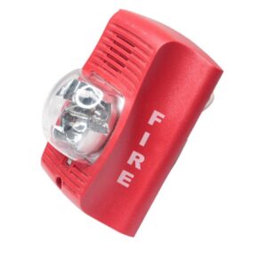 System Sensor P2RHK 2-Wire Horn Strobe, High cd, Red, Outdoor