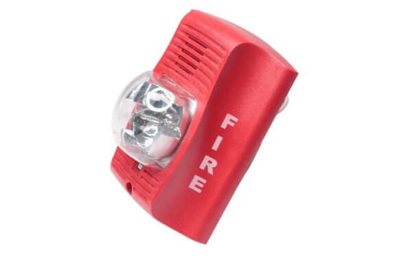 System Sensor P2RHK 2-Wire Horn Strobe, High cd, Red, Outdoor