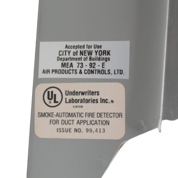 AP&C Air Products and Controls RW-UNI-N Duct Smoke Detector