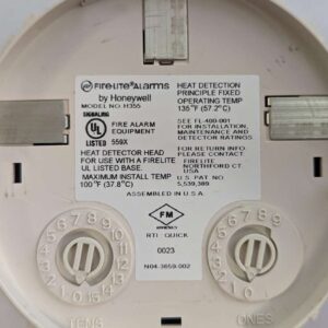 Honeywell Fire-Lite H355 Intelligent Thermal Sensor B350LP base, 135F