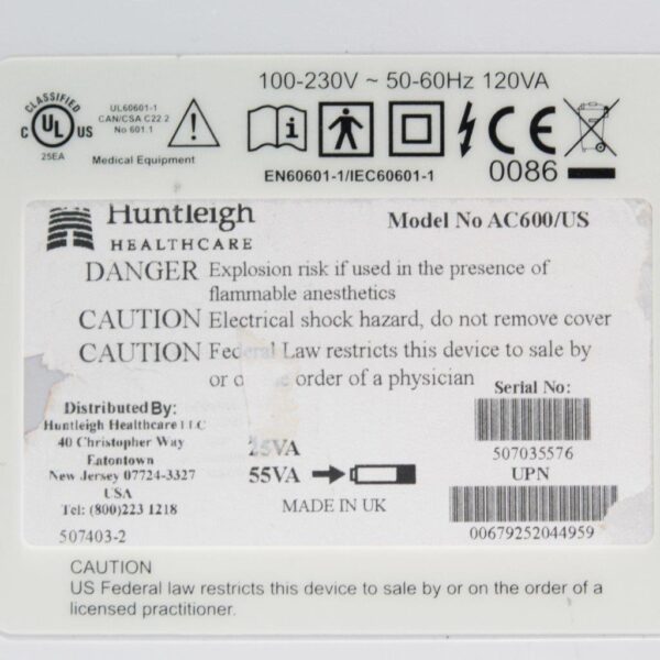 Huntleigh Flowtron AC600/US