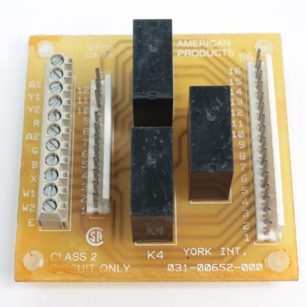 American Production York Int. 031-00652-000 - 2-Stage Cooling Circuit Board
