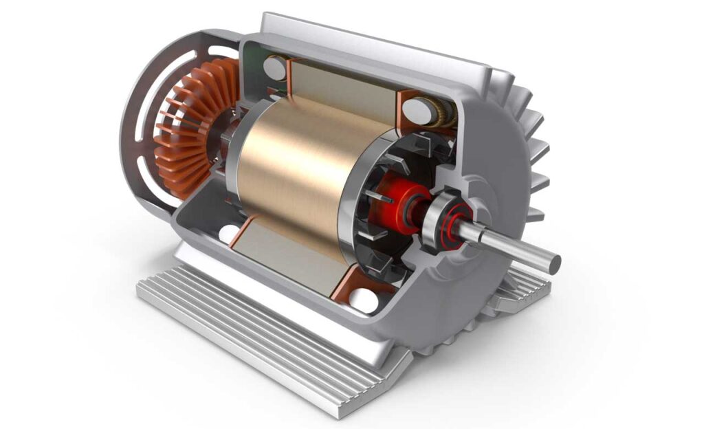 Electric Motor Structure graphics draft | Chicago HVAC tools and supplies