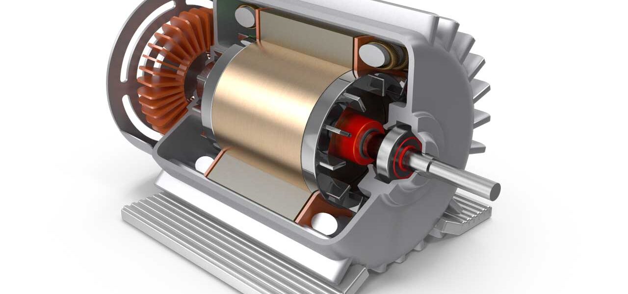 Electric Motor Structure graphics draft