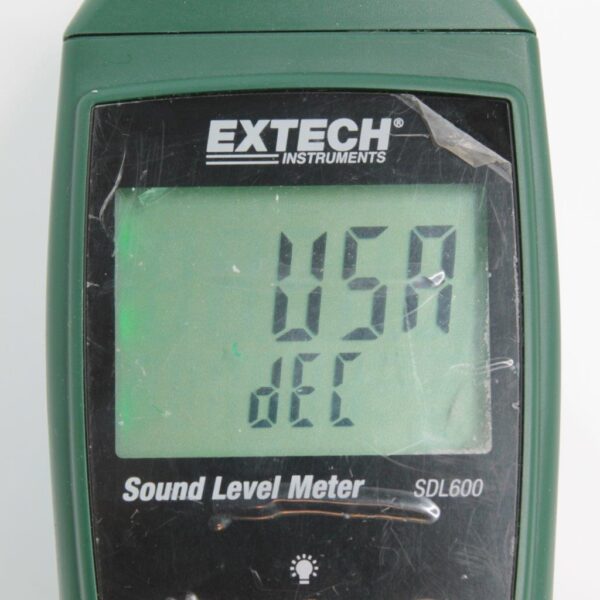 EXTECH SDL600 Sound Level Meter/Datalogger