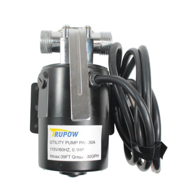 Trupow Utility Pump PAS-30A 1/10HP 330GPH 115-Volt