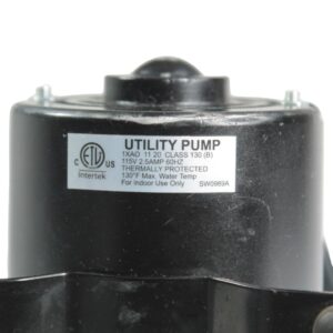 Utilitech Transfer Pump Stainless Steel 1/12HP 6500RPM 115V 0955645