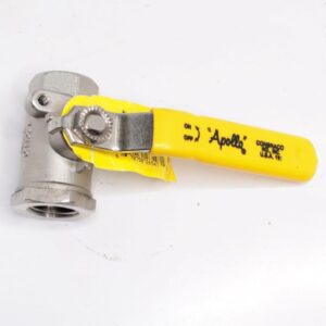 Apollo Valves 76-103-14A 1/2" FNPT Ball Valve | 2000 CWP | Stainless Steel | New