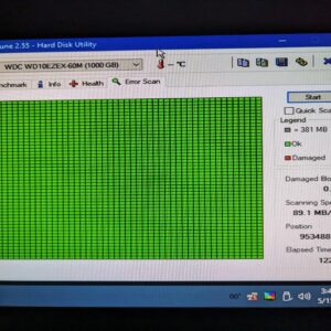 Western Digital Blue 1TB Hard Drive 3.5″ SATA 6Gb/s 64 MB Cache WD 7200RPM WD10EZEX used, tested