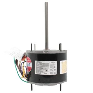 Century 5KCP39FGDD662S 1/3 & 1/6 HP Dual-Speed Condenser Fan Motor 1075 RPM, 208-230V, 1/2" x 7.6" Shaft, Sleeve Bearing