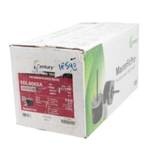 Century Fdl6002A indoor blower motor