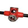 RIDGID 36540 31-A NPT Three-Way Pipe Threader, 1/2″-3/4″-1″ Capacity with Handles