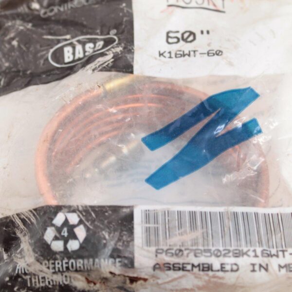 BASO Gas K16WT-60 Husky Series High-Performance Thermocouple, 60" Lead, Commercial Grade