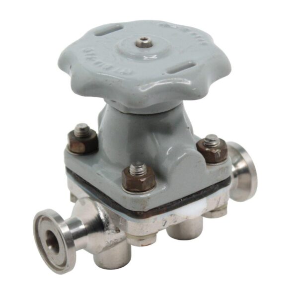 ITT Grinnell Dia-Flo R2774 CF3M ½” Diaphragm Valve – Stainless Steel Body, Flanged Ends, Manual Handwheel, Designed for Corrosive and Sanitary Applications