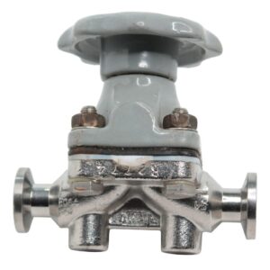 ITT Grinnell Dia-Flo R2774 CF3M ½” Diaphragm Valve – Stainless Steel Body, Flanged Ends, Manual Handwheel, Designed for Corrosive and Sanitary Applications