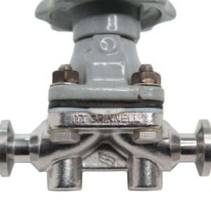 ITT Grinnell Dia-Flo R2774 CF3M ½” Diaphragm Valve – Stainless Steel Body, Flanged Ends, Manual Handwheel, Designed for Corrosive and Sanitary Applications