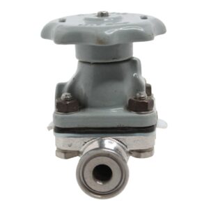 ITT Grinnell Dia-Flo R2774 CF3M ½” Diaphragm Valve – Stainless Steel Body, Flanged Ends, Manual Handwheel, Designed for Corrosive and Sanitary Applications