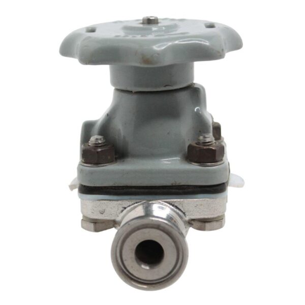 ITT Grinnell Dia-Flo R2774 CF3M ½” Diaphragm Valve – Stainless Steel Body, Flanged Ends, Manual Handwheel, Designed for Corrosive and Sanitary Applications