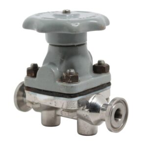 ITT Grinnell Dia-Flo R2774 CF3M ½” Diaphragm Valve – Stainless Steel Body, Flanged Ends, Manual Handwheel, Designed for Corrosive and Sanitary Applications