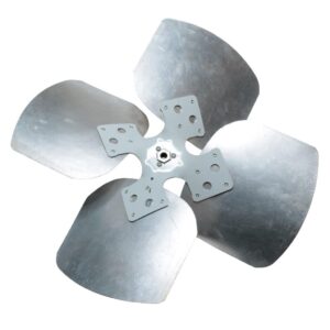 Lau 605593-01 22-Inch 4-Blade Fan – CW Rotation, ½" Bore, Aluminum Blades, OEM HVAC Condenser/Exhaust Fan Replacement