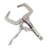 Master Mechanic Clamping Welding Pliers 11R – 11″ Locking C-Clamp with Swivel Pads, Made in USA