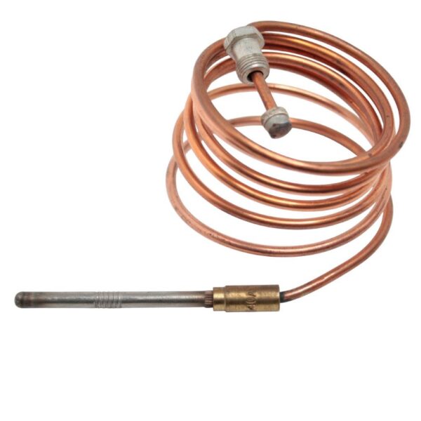 Honeywell Q340A Universal Thermocouple Kit – 30" Length, Push-In Clip, For Pilot Burners in Gas Furnaces and Water Heaters