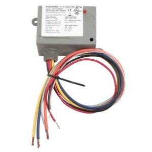 RIB RIB02BDC Enclosed Relay – 20A SPDT, Class 2 Dry Contact Input, 208–277VAC Coil Power, Surface Mount