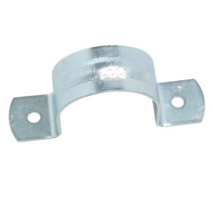 25 Pcs of RIGID HD 290 Two-Hole Conduit Straps – Zinc-Plated Steel, Fits 2-Inch Rigid/IMC Conduit, Heavy-Duty Electrical Pipe Support