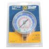 Yellow Jacket 49138 Pressure Gauge – 3-1/8″ Dial, Blue, Class 1 Low-Side Gauge, 0–250 PSI with -30 inHg Vacuum Scale for HVAC/R Systems